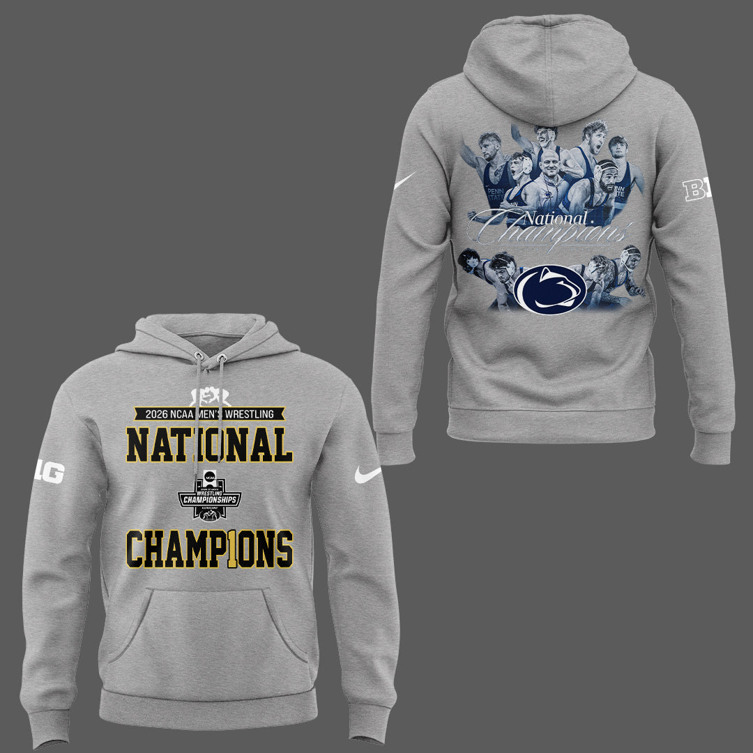 Limited Edition 2026 Men’s Wrestling Champions🏆 Hoodie