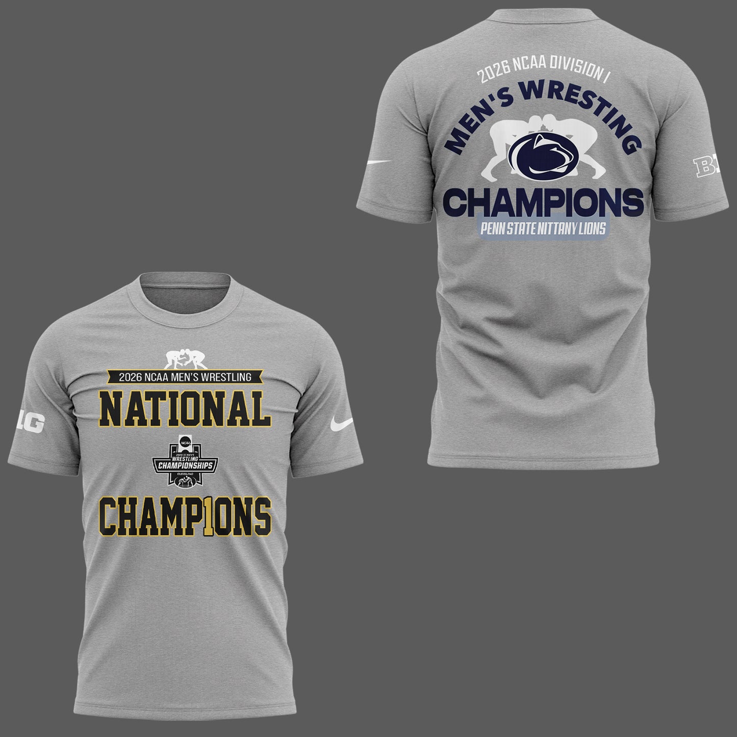 Limited Edition 2026 Men’s Wrestling Champions🏆 Shirt