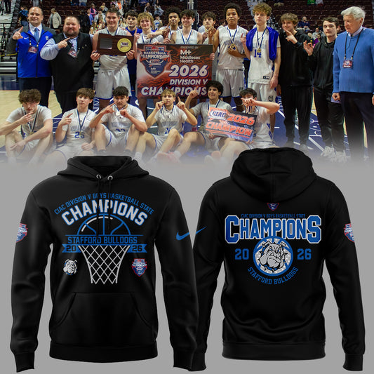Limited Edition 2026 D5 Boys Basketball State Champions 🏀🏆 Hoodie