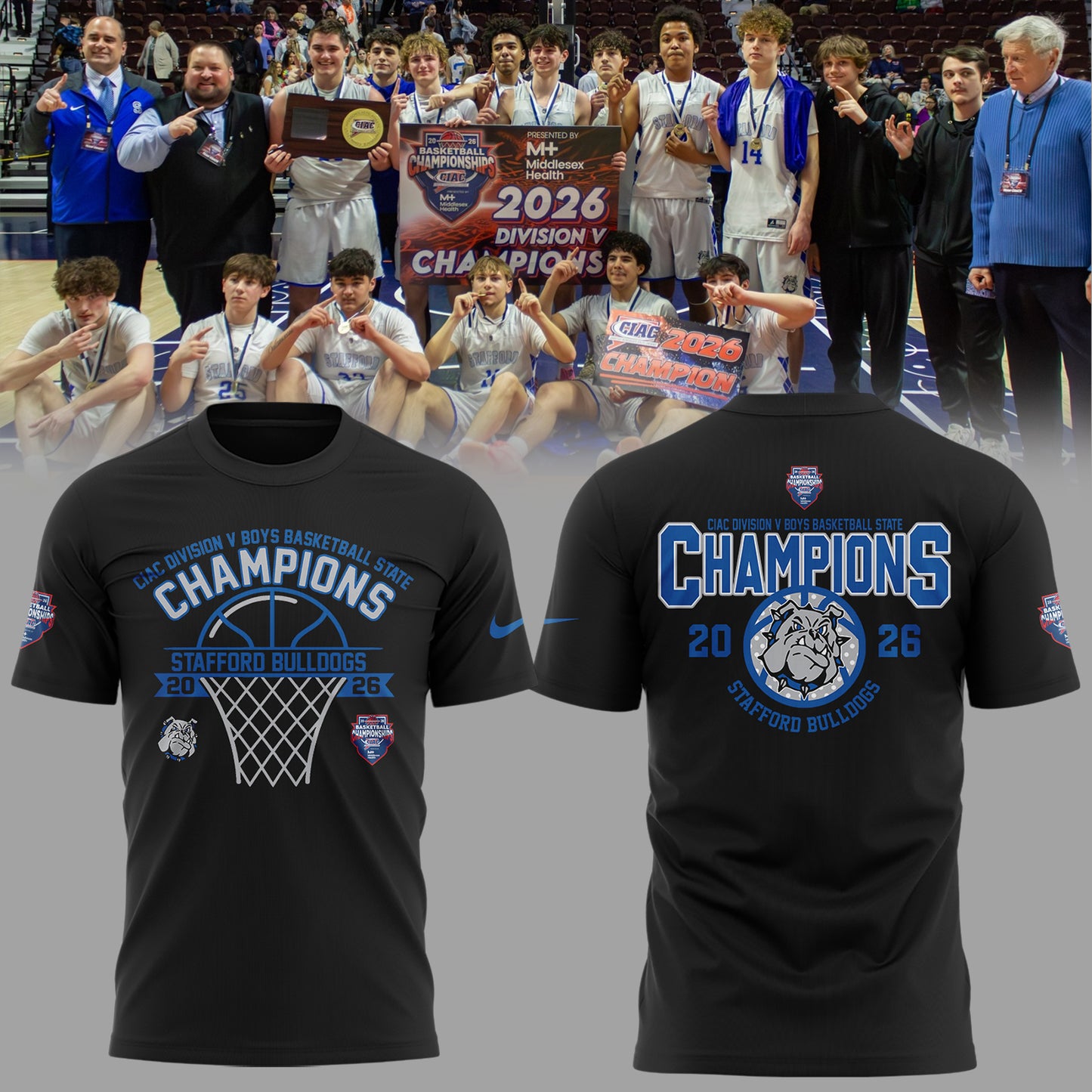 Limited Edition 2026 D5 Boys Basketball State Champions 🏀🏆 Shirt