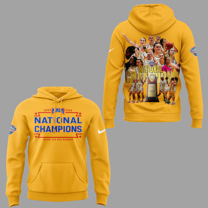 Limited Edition 2026 Women’s Basketball National Champions 🏀🏆 Hoodie