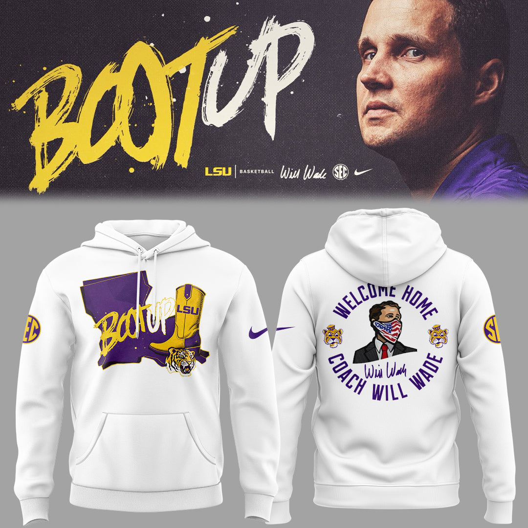 Limited Edition “Welcome Home,Coach Will Wade” 🐯🏀 Hoodie
