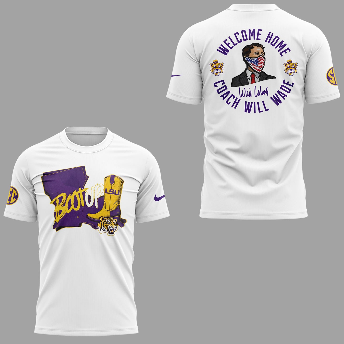 Limited Edition “Welcome Home,Coach Will Wade” 🐯🏀 Shirt