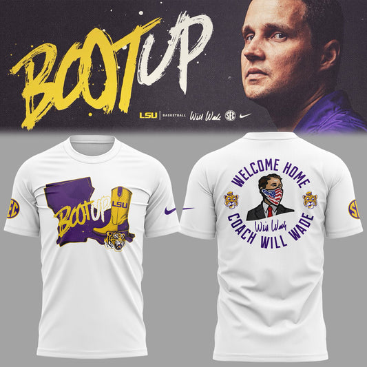 Limited Edition “Welcome Home,Coach Will Wade” 🐯🏀 Shirt