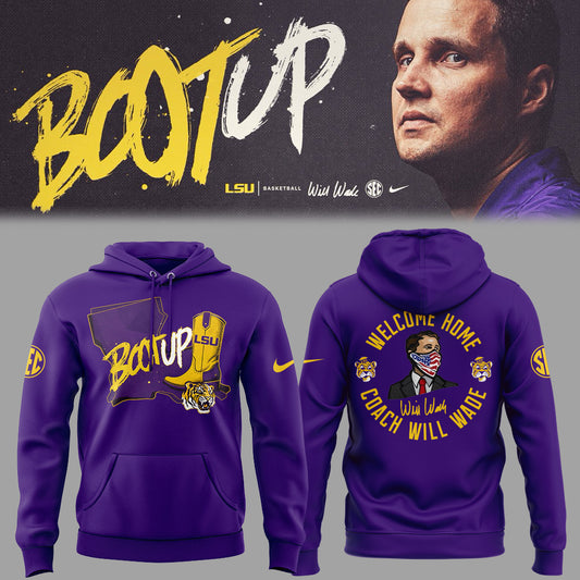 Limited Edition “Welcome Home,Coach Will Wade” 🐯🏀 Hoodie