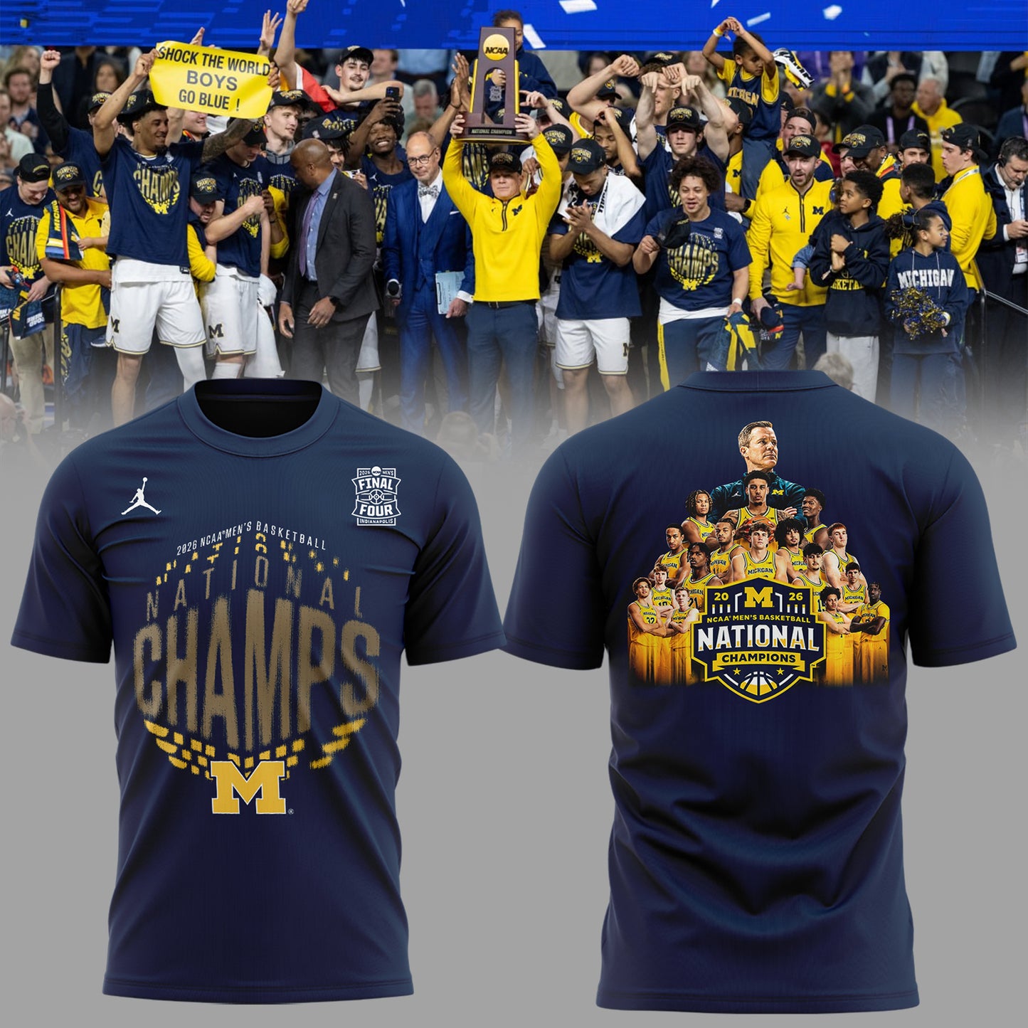 Limited Edition MBB National Champions 🏆🏀 Shirt