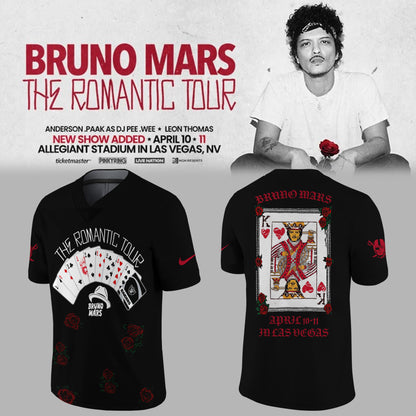 Limited Edition The Romantic Tour in Las Vegas Football Jersey