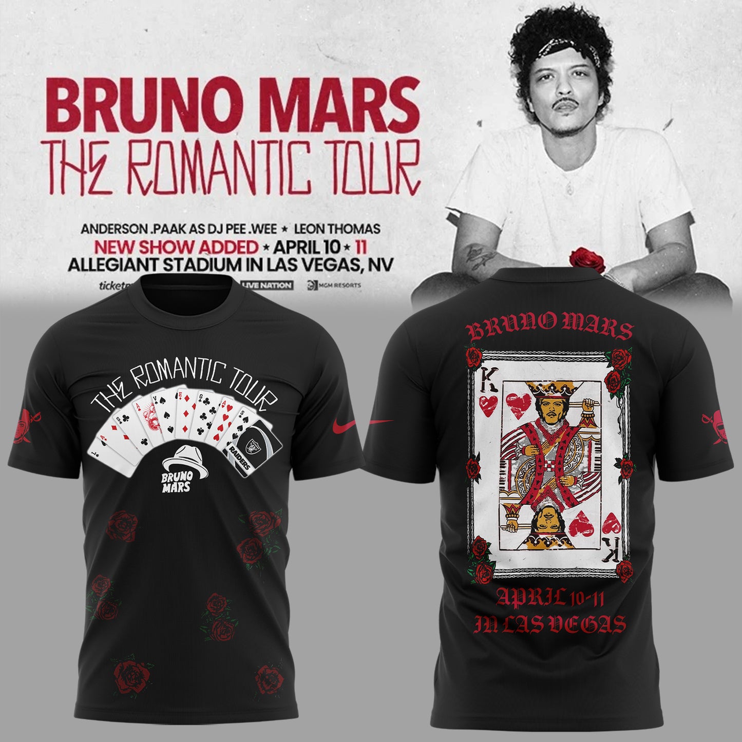 Limited Edition The Romantic Tour in Las Vegas Shirt