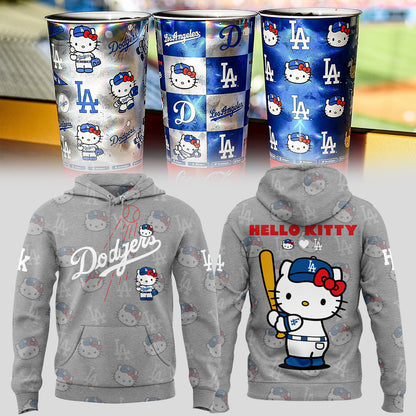 Dodgers x Hello Kitty Night 🎀⚾💙 Hoodie