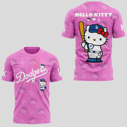 Dodgers x Hello Kitty Night 🎀⚾💙 Shirt