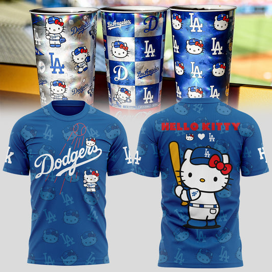 Dodgers x Hello Kitty Night 🎀⚾💙 Shirt