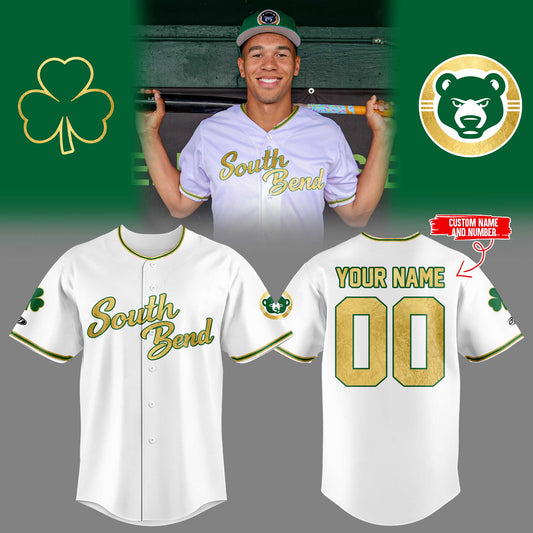 Cubs x Inspired by Notre Dame 🐻☘️ Custom Jersey