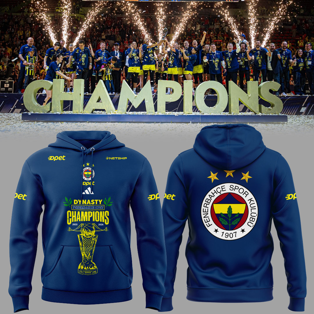 2025-2026 EuroLeague Women Champions 🏀🏆 Hoodie