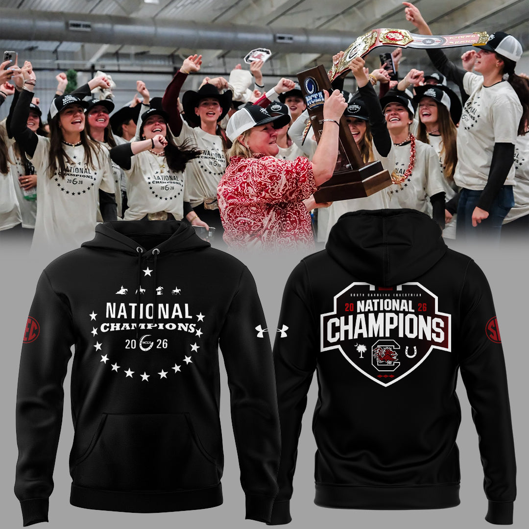 Gamecocks Equestrian National Champions 🐎🏆 Hoodie