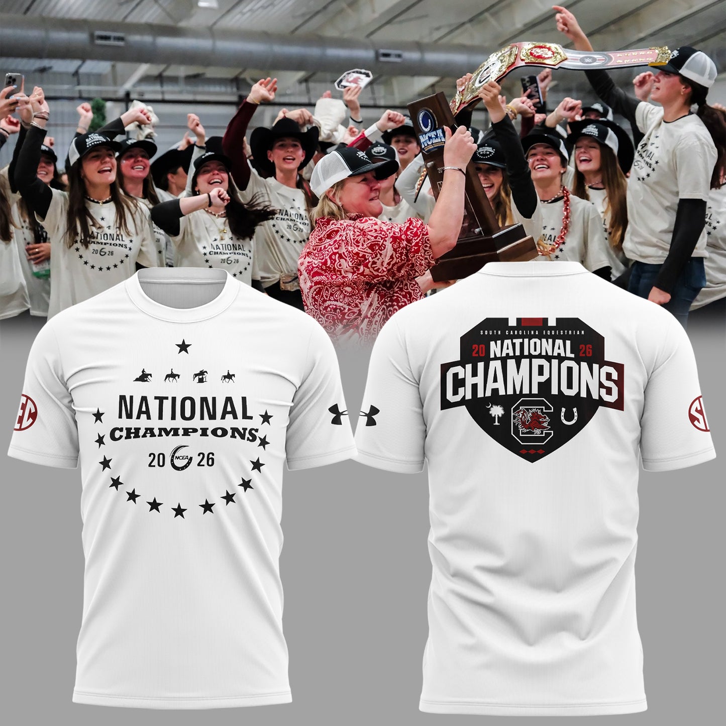 Gamecocks Equestrian National Champions 🐎🏆 Shirt