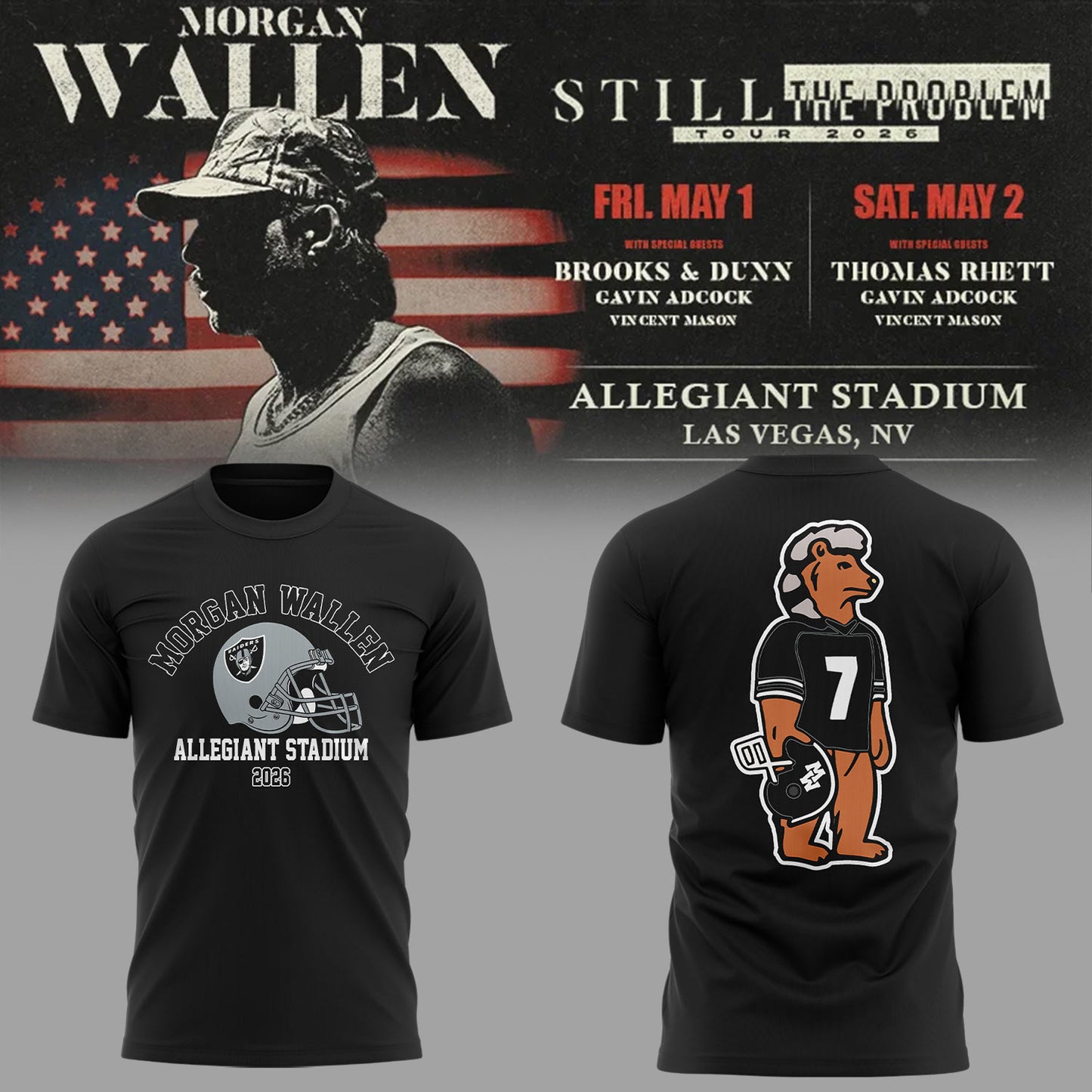 Limited Edition “Still The Problem Tour” At Allegiant Stadium, Las Vegas Shirt