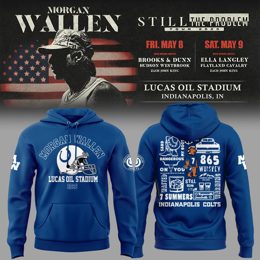 Limited Edition “Still The Problem Tour” At Lucas Oil Stadium, Indianapolis Hoodie