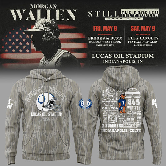 Limited Edition “Still The Problem Tour” At Lucas Oil Stadium, Indianapolis Hoodie