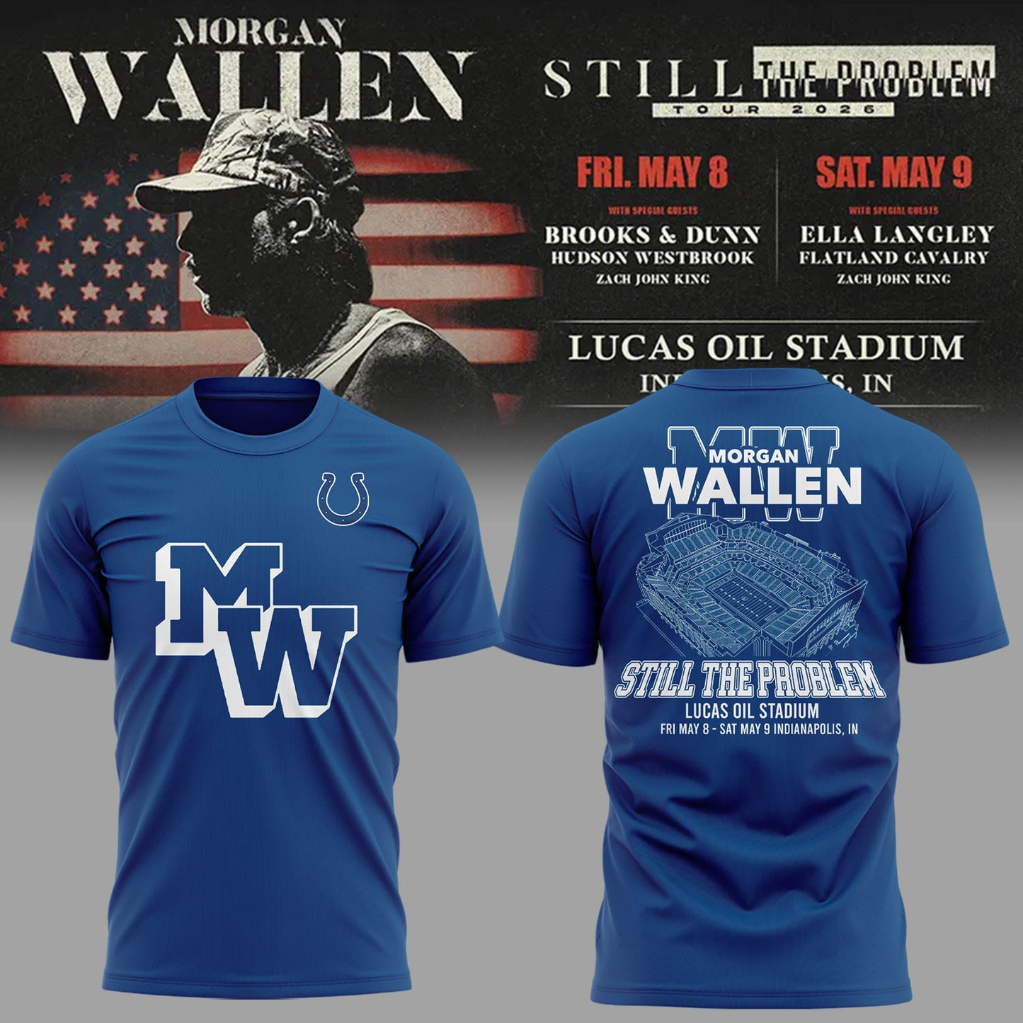 Limited Edition “Still The Problem Tour” At Lucas Oil Stadium, Indianapolis Shirt