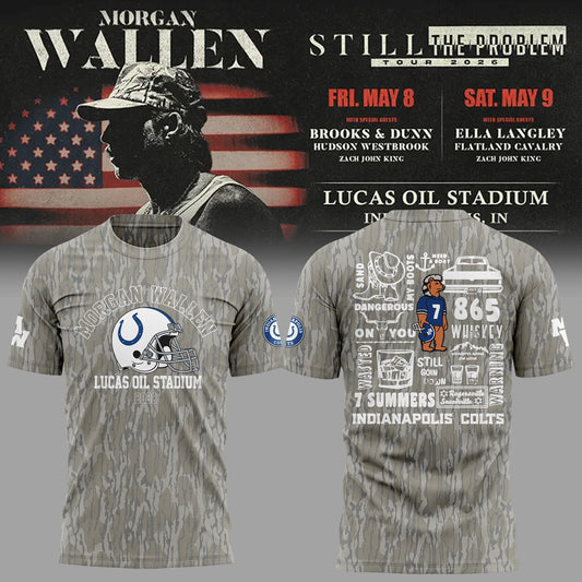Limited Edition “Still The Problem Tour” At Lucas Oil Stadium, Indianapolis Shirt