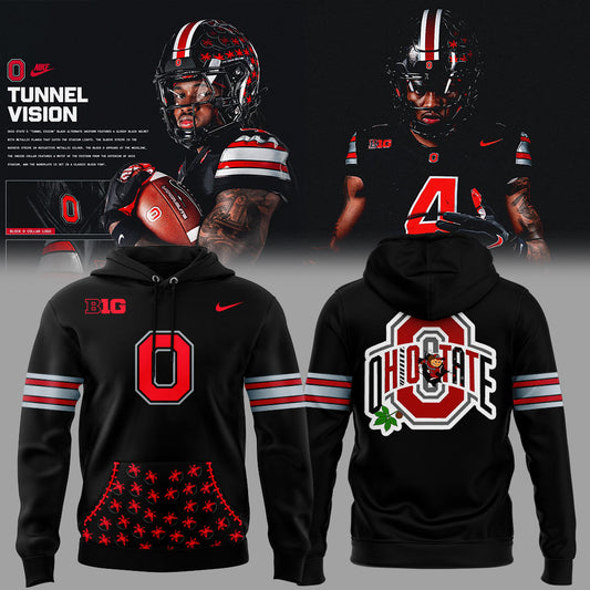 Limited Edition Black out “Tunnel Vision” ⚫️🔴 Hoodie