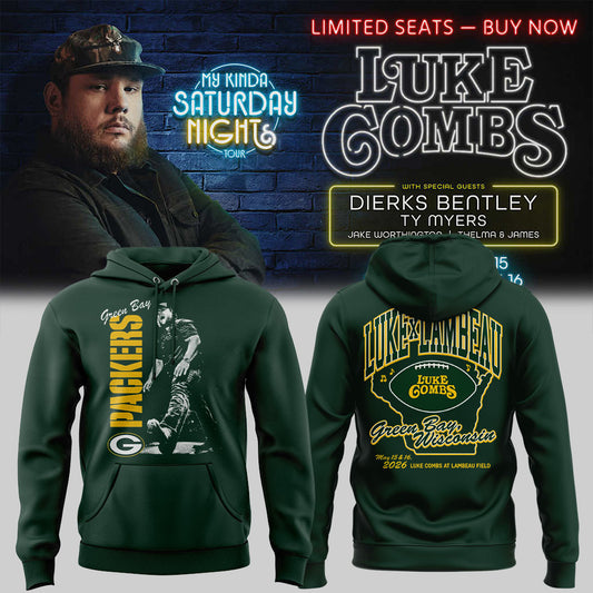 LC “My Kinda Saturday Nights Tour” at Lambeau Field Stadium Hoodie