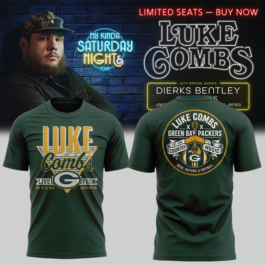 LC “My Kinda Saturday Nights Tour” at Lambeau Field Stadium Shirt