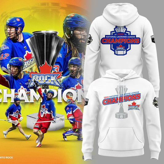 Limited Edition Toronto Rock Are your Champions 🏆 2026 Shirt