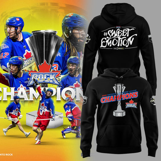 Limited Edition Toronto Rock Are your Champions 🏆 2026 Shirt