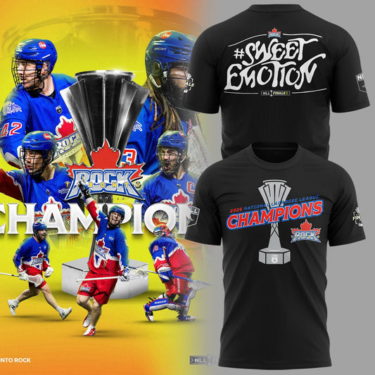 Limited Edition Toronto Rock Are your  Champions 🏆 2026 Shirt