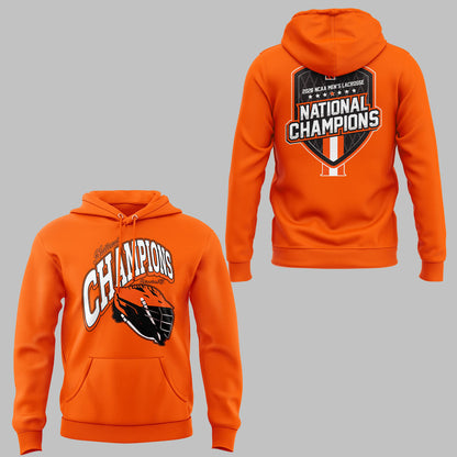 Limited Edition Princeton Men’s Lacrosse National Champions Lacrosse 2026 Hoodie