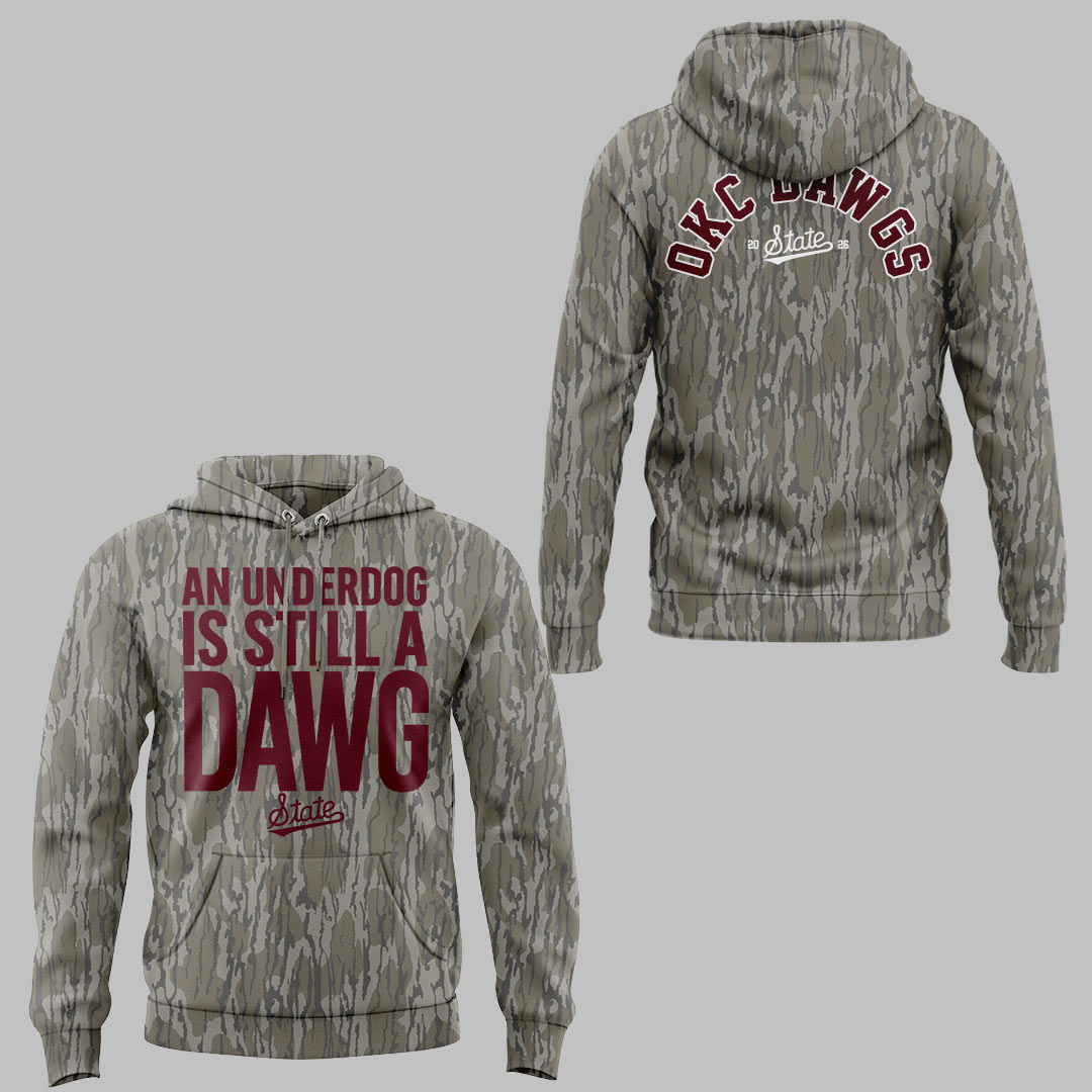 Limited Edition “AN UNDERDOG IS STILL A DAWG” 🐶🥎 Hoodie