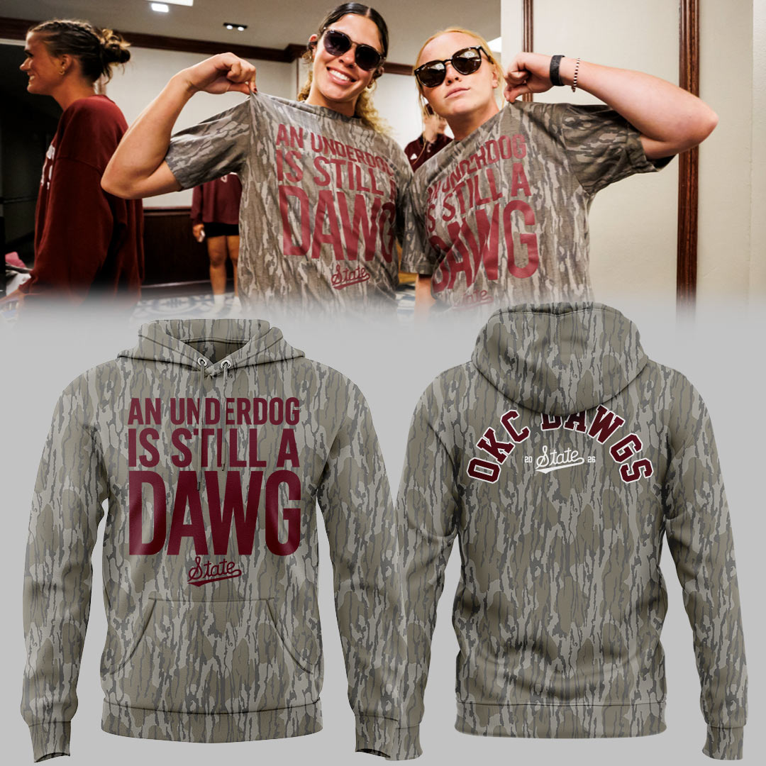 Limited Edition “AN UNDERDOG IS STILL A DAWG” 🐶🥎 Hoodie