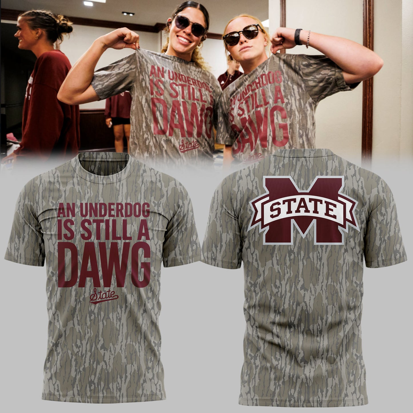 Limited Edition “AN UNDERDOG IS STILL A DAWG” 🐶🥎 Shirt