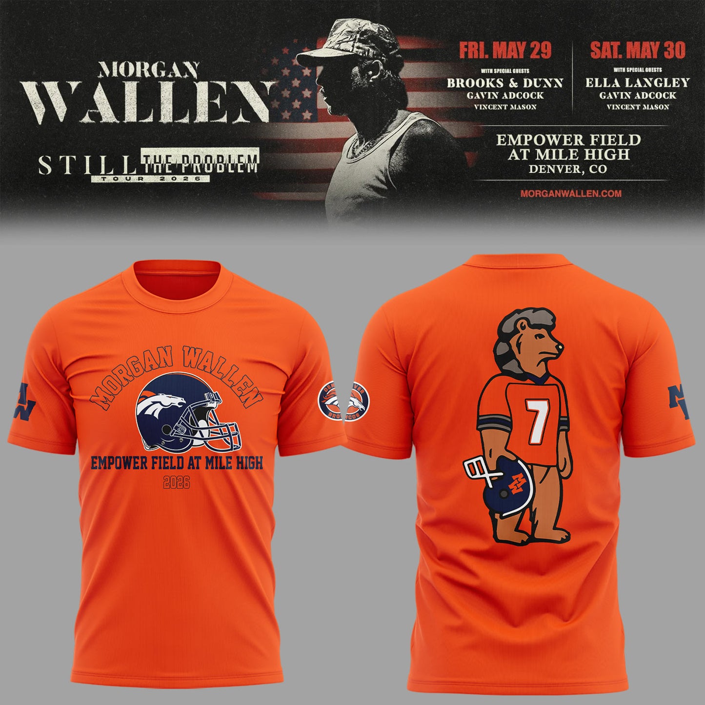 Limited Edition Still The Problem Tour 2026 At Empower Field at Mile High, Denver Shirt