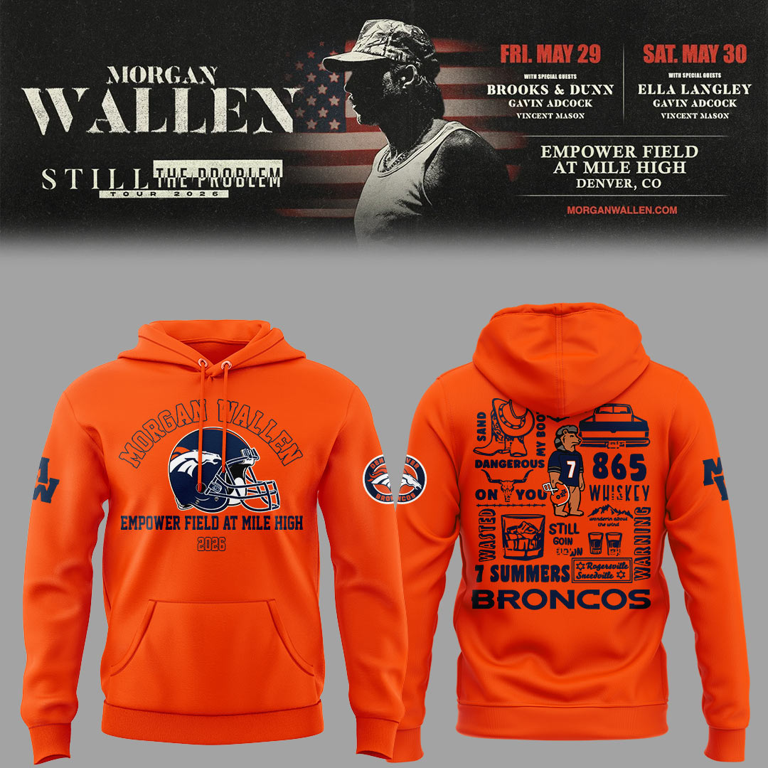Limited Edition Still The Problem Tour 2026 At Empower Field at Mile High, Denver Hoodie