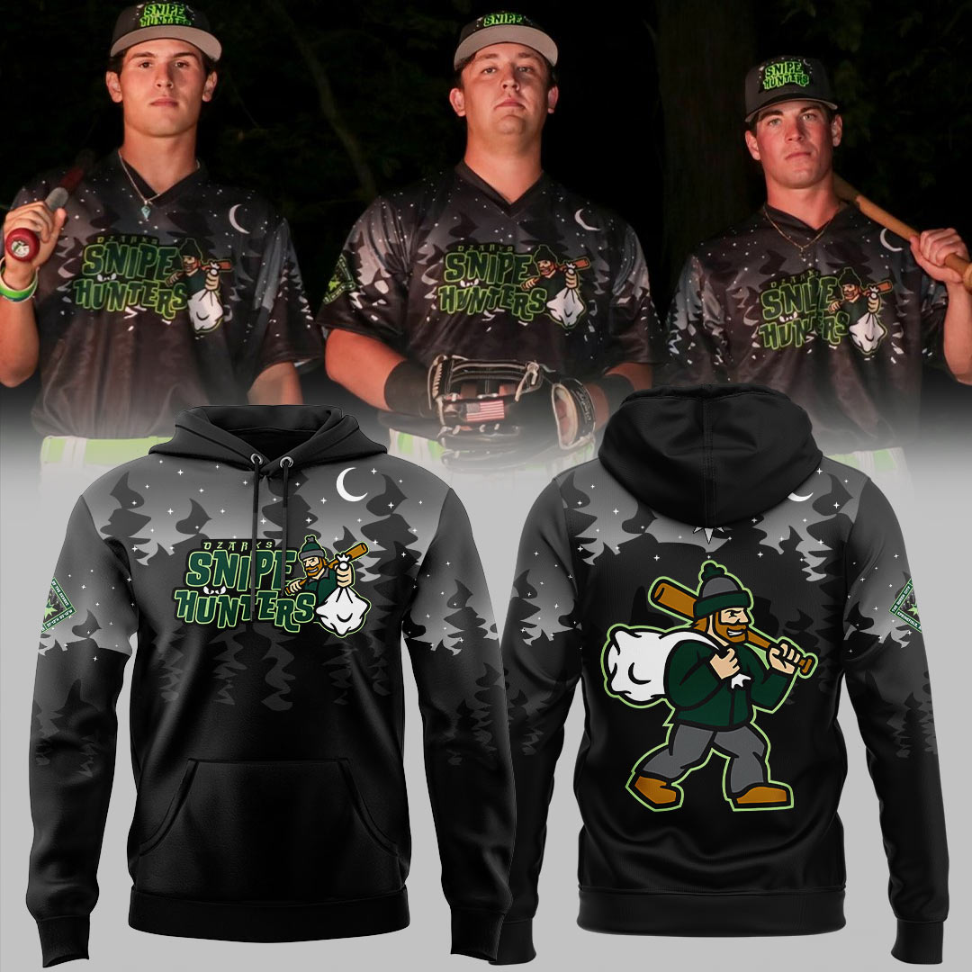 Limited Edition Ozarks Snipe Hunters 🦅⚾ Hoodie