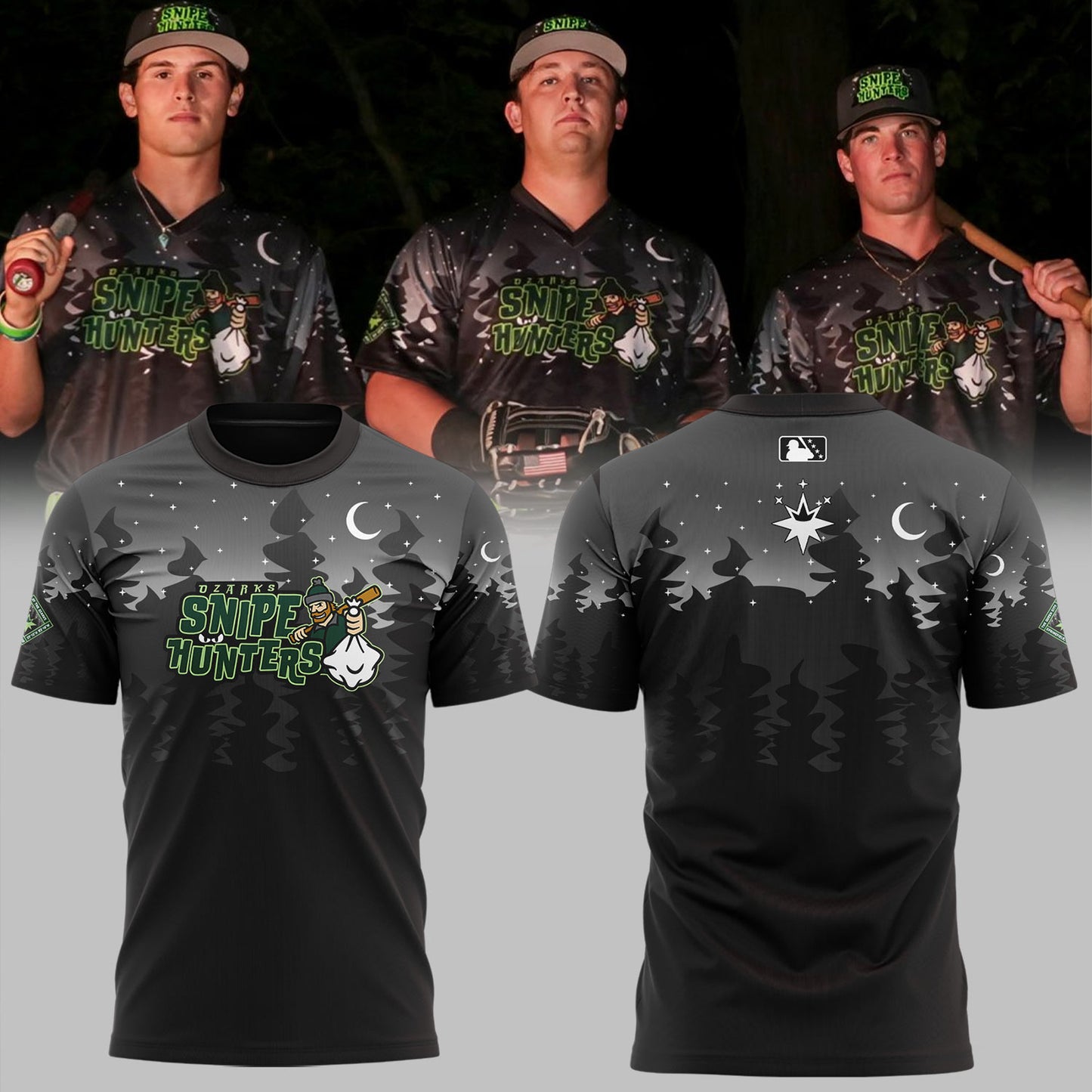 Limited Edition Ozarks Snipe Hunters 🦅⚾ Custom Shirt