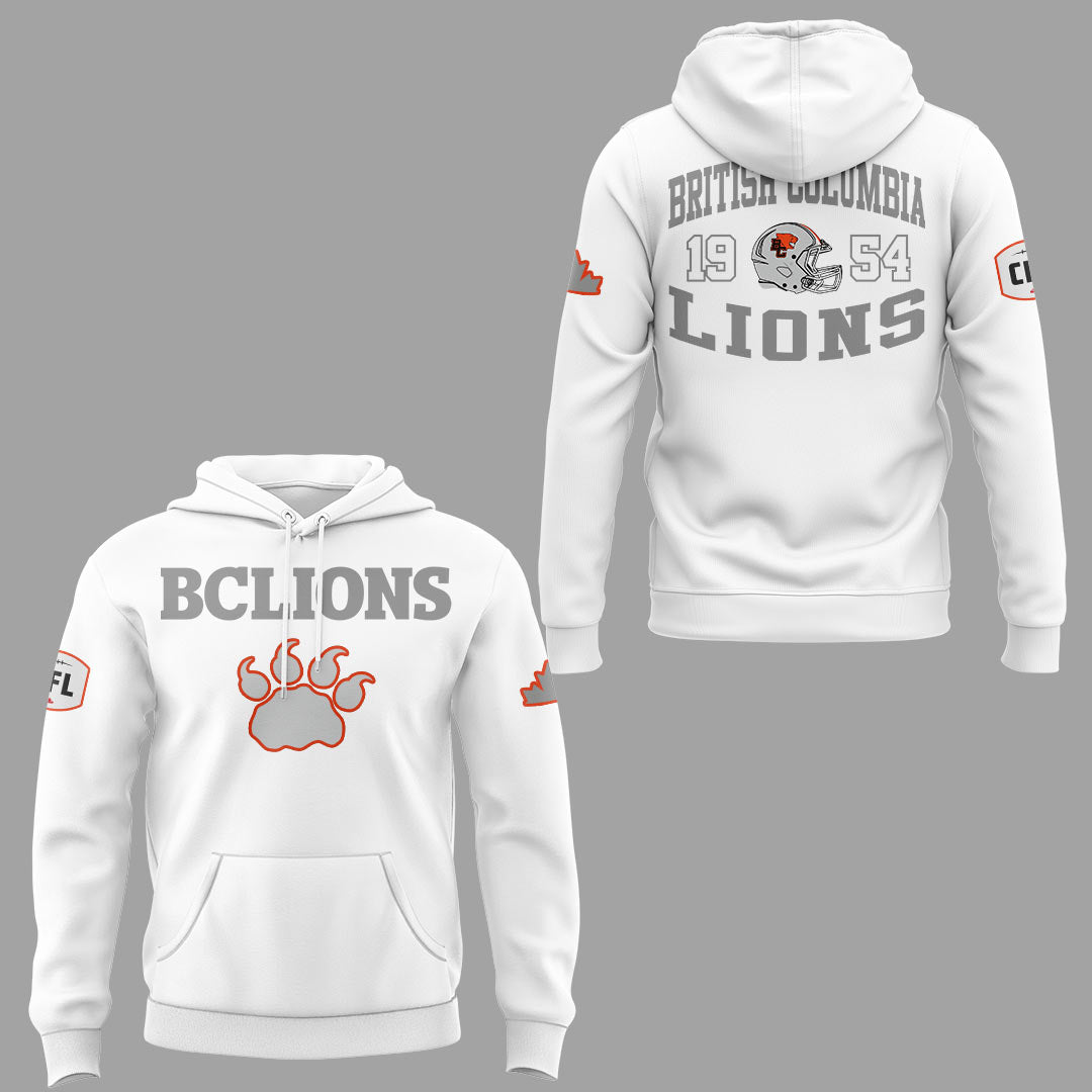 Limited Edition BC Lions “Pacific Frost” Hoodie-KC06042602