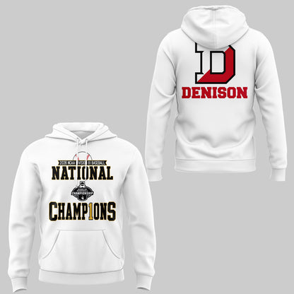 Big Red 2026 Division III Baseball National Champions ⚾🏆 Hoodie