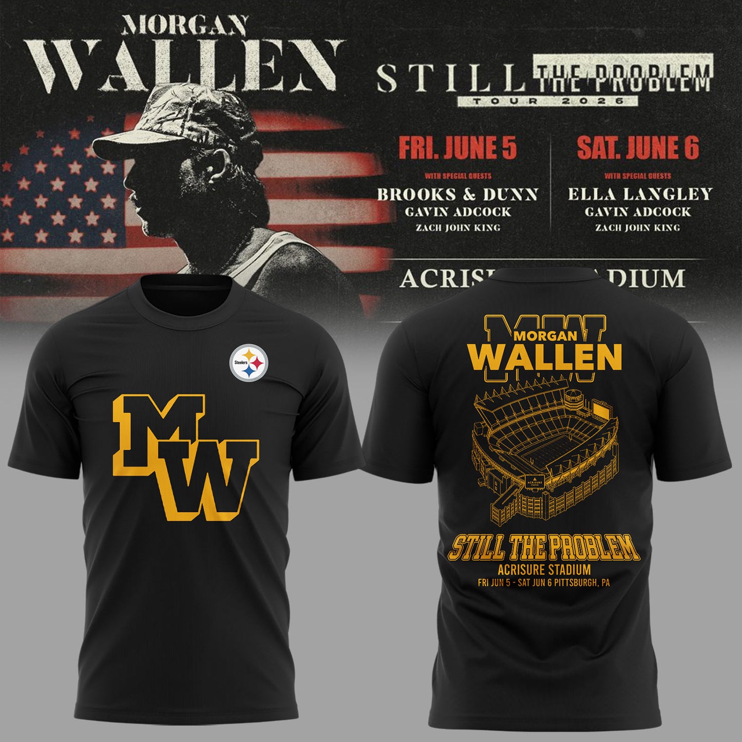 MW “Still The Problem Tour”at Acrisure Stadium Shirt
