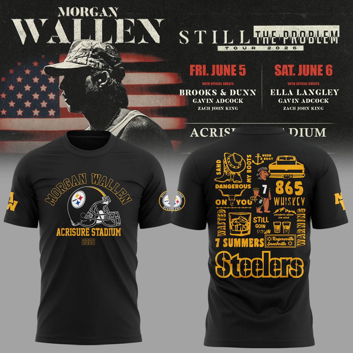 MW “Still The Problem Tour”at Acrisure Stadium Shirt
