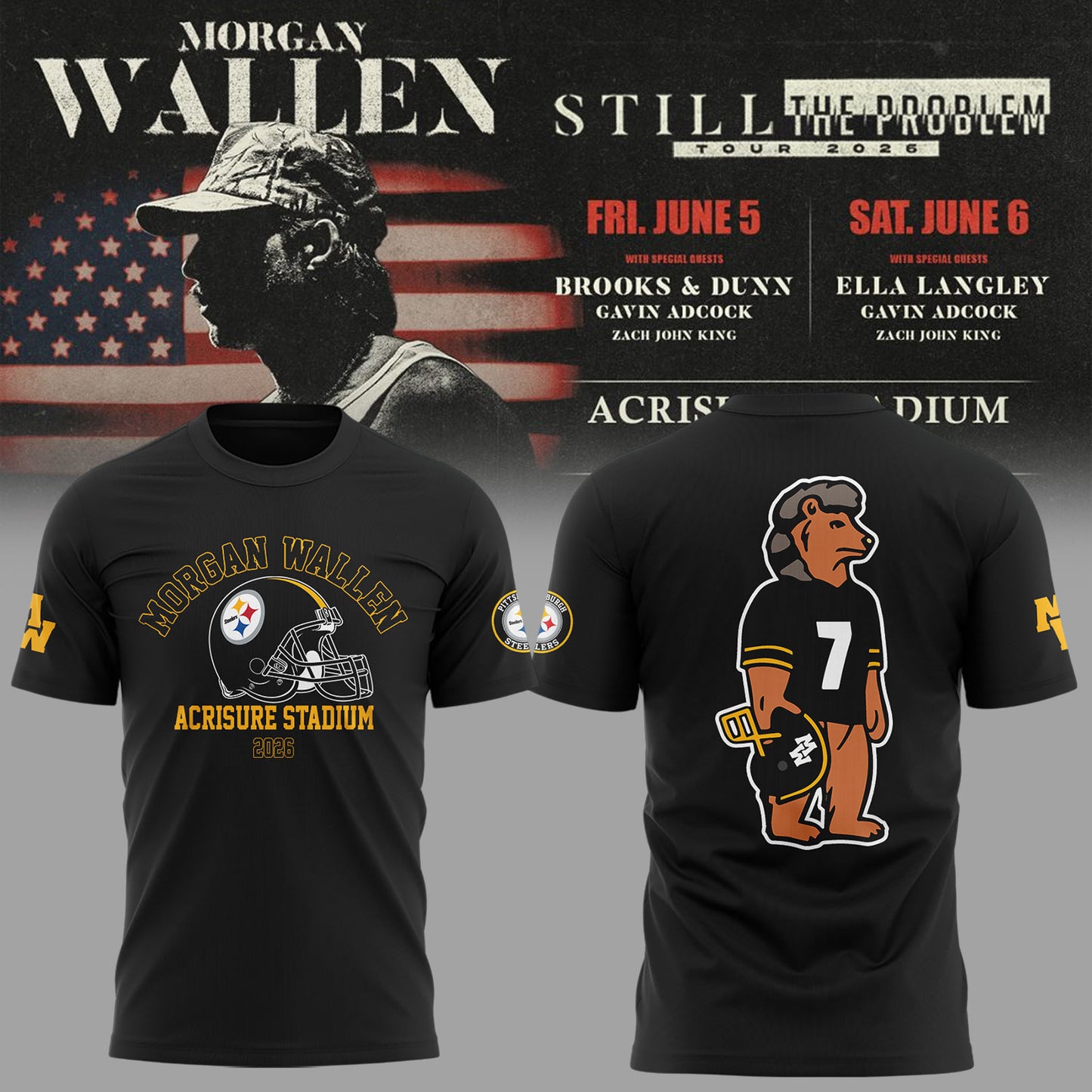 MW “Still The Problem Tour”at Acrisure Stadium Shirt