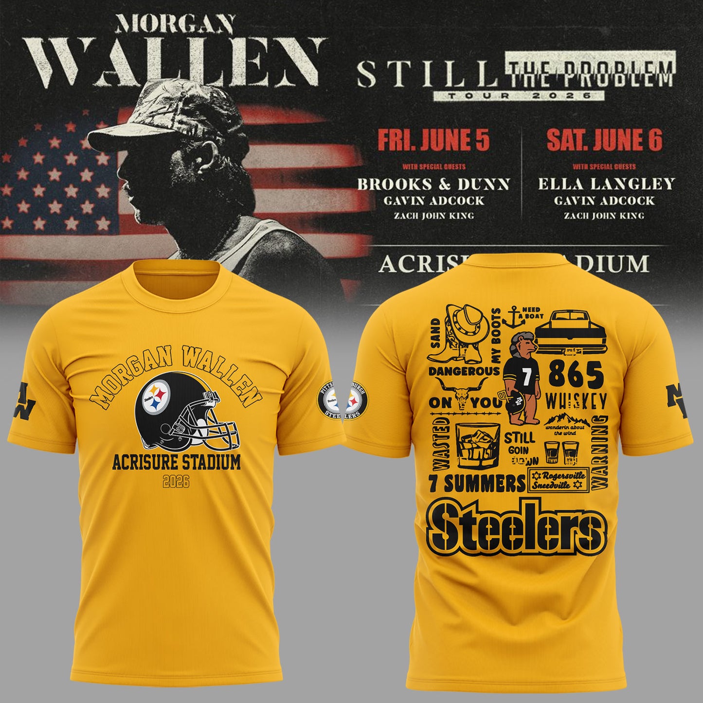 MW “Still The Problem Tour”at Acrisure Stadium Shirt