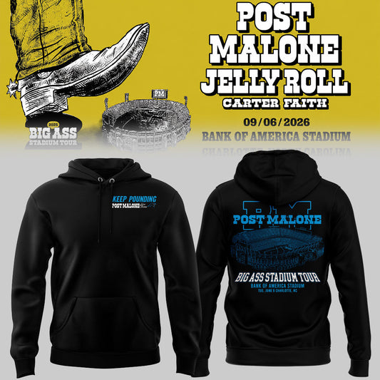 The BIG ASS Stadium Tour 2026 At Bank of America Stadium Charlotte, North Carolina Hoodie