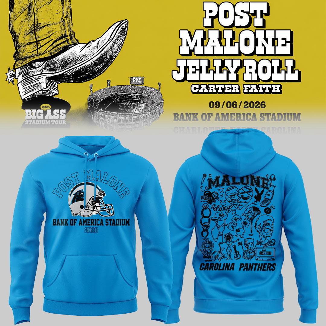 The BIG ASS Stadium Tour 2026 At Bank of America Stadium Charlotte, North Carolina Hoodie