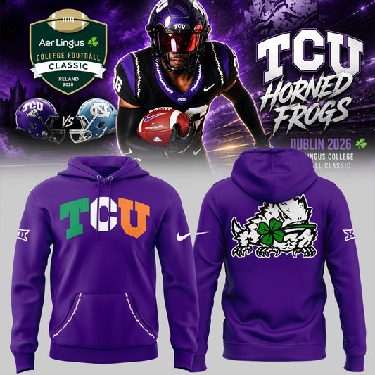 TCU x Aer Lingus College Football Classic 🏈☘️ Hoodie