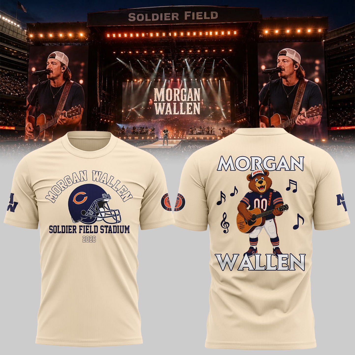 BEAR x MW “Still The Problem Tour 2026” at Soldier Field TShirt