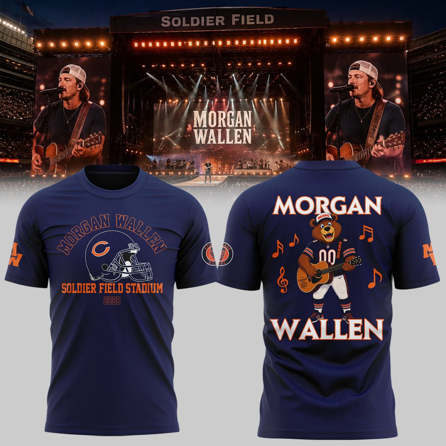BEAR x MW “Still The Problem Tour 2026” at Soldier Field TShirt