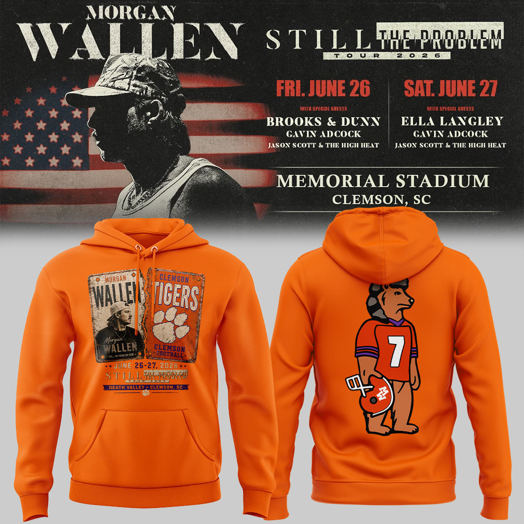 MW “Still The Problem Tour” at Clemson Memorial Stadium Hoodie